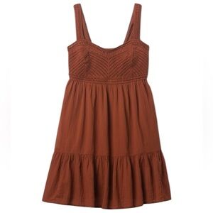 NWT Gap Textured Crinkle Crochet Mini Dress